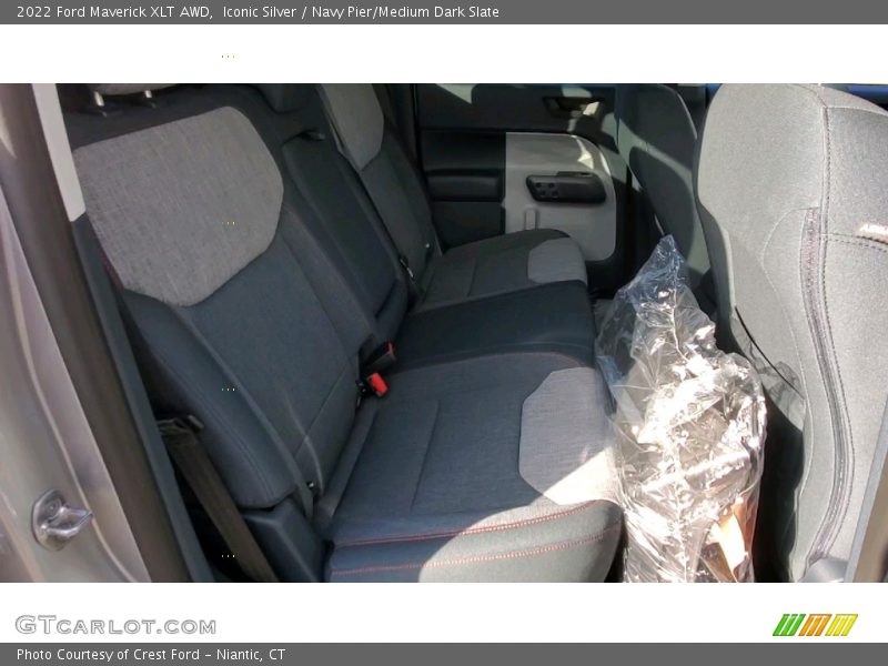 Iconic Silver / Navy Pier/Medium Dark Slate 2022 Ford Maverick XLT AWD