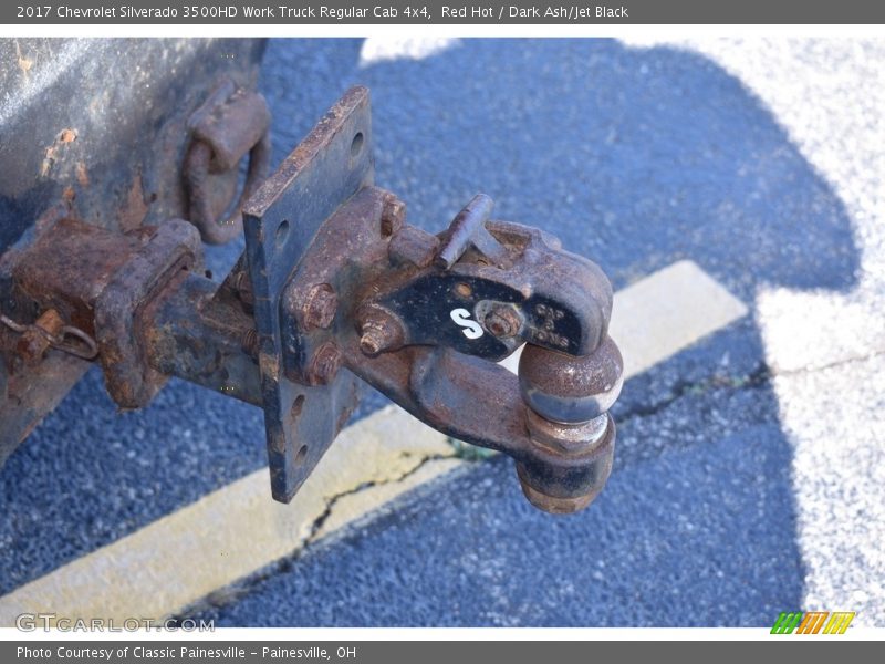 Red Hot / Dark Ash/Jet Black 2017 Chevrolet Silverado 3500HD Work Truck Regular Cab 4x4