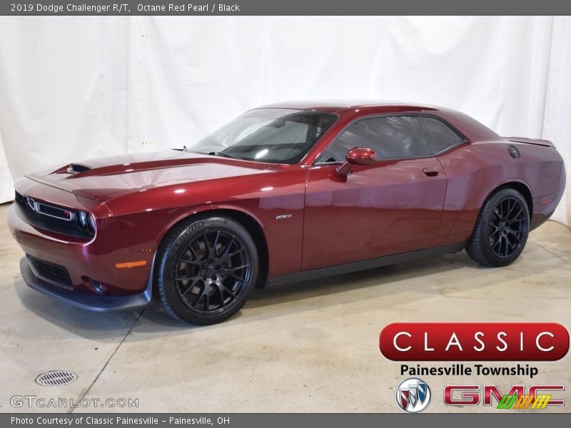 Octane Red Pearl / Black 2019 Dodge Challenger R/T