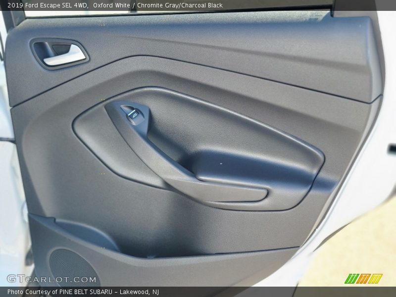Oxford White / Chromite Gray/Charcoal Black 2019 Ford Escape SEL 4WD