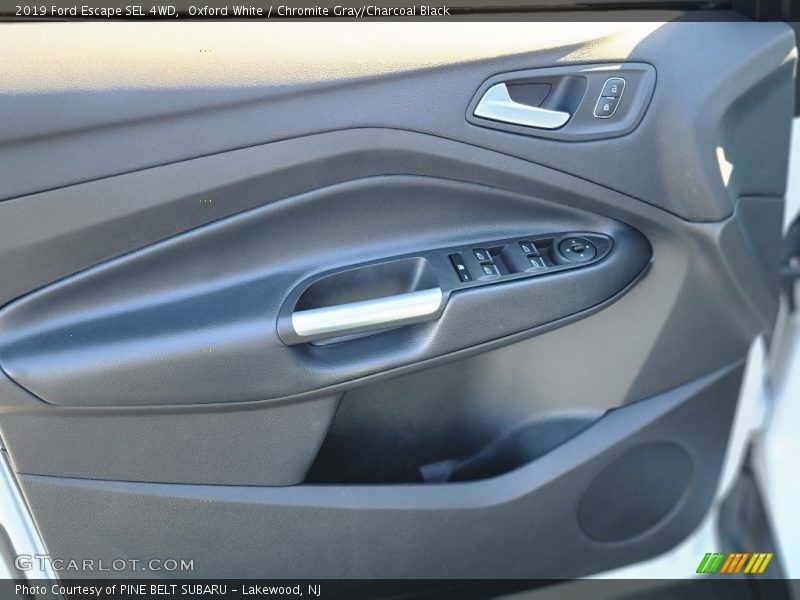Oxford White / Chromite Gray/Charcoal Black 2019 Ford Escape SEL 4WD
