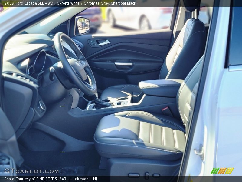 Oxford White / Chromite Gray/Charcoal Black 2019 Ford Escape SEL 4WD