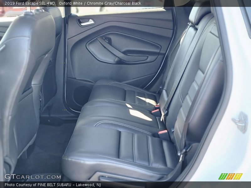 Oxford White / Chromite Gray/Charcoal Black 2019 Ford Escape SEL 4WD