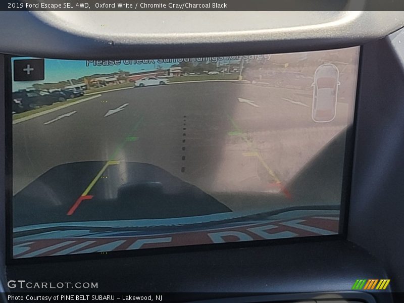 Oxford White / Chromite Gray/Charcoal Black 2019 Ford Escape SEL 4WD