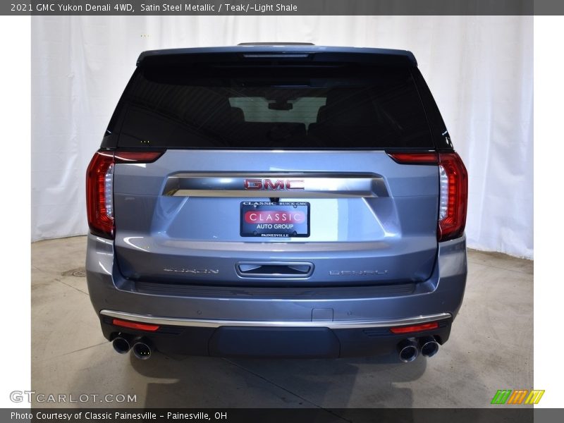 Satin Steel Metallic / Teak/­Light Shale 2021 GMC Yukon Denali 4WD