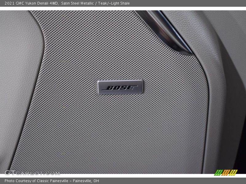 Satin Steel Metallic / Teak/­Light Shale 2021 GMC Yukon Denali 4WD