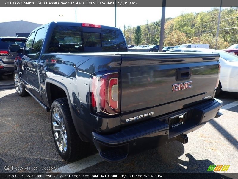 Dark Slate Metallic / Jet Black 2018 GMC Sierra 1500 Denali Crew Cab 4WD