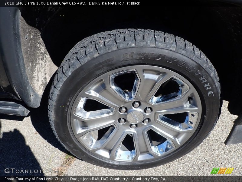 Dark Slate Metallic / Jet Black 2018 GMC Sierra 1500 Denali Crew Cab 4WD