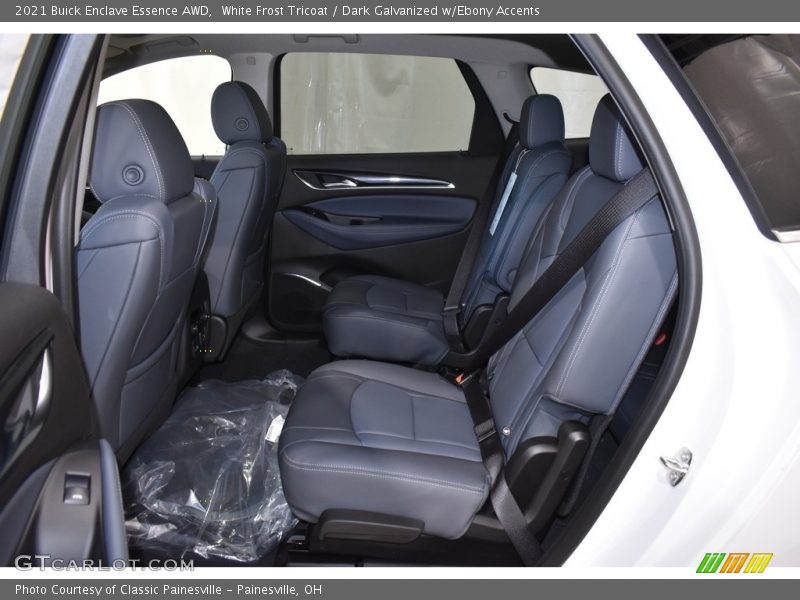 White Frost Tricoat / Dark Galvanized w/Ebony Accents 2021 Buick Enclave Essence AWD