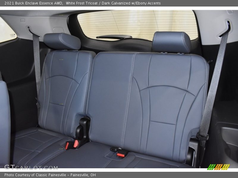 White Frost Tricoat / Dark Galvanized w/Ebony Accents 2021 Buick Enclave Essence AWD