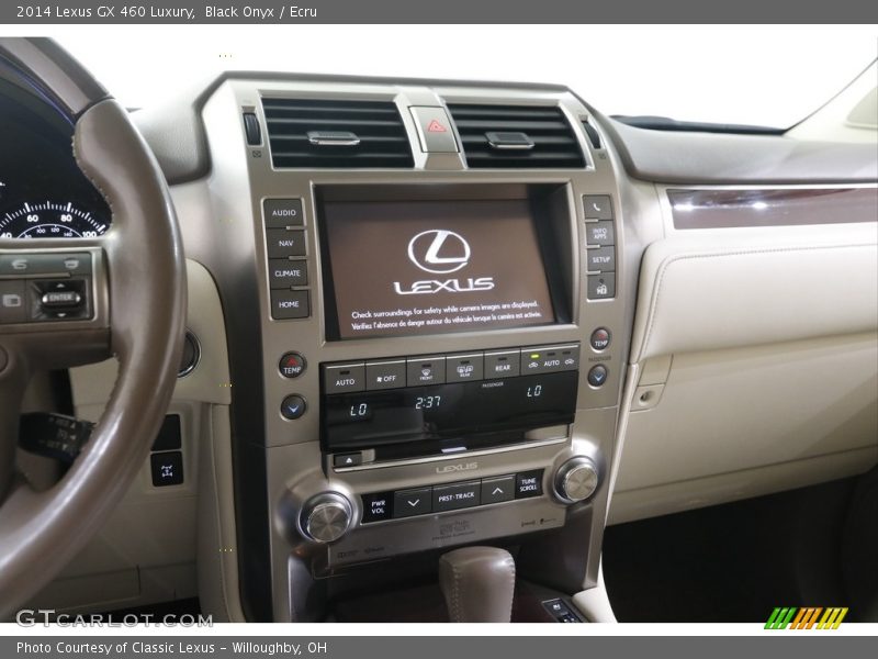 Controls of 2014 GX 460 Luxury