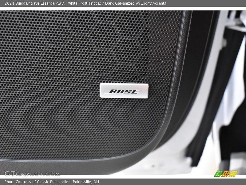 White Frost Tricoat / Dark Galvanized w/Ebony Accents 2021 Buick Enclave Essence AWD