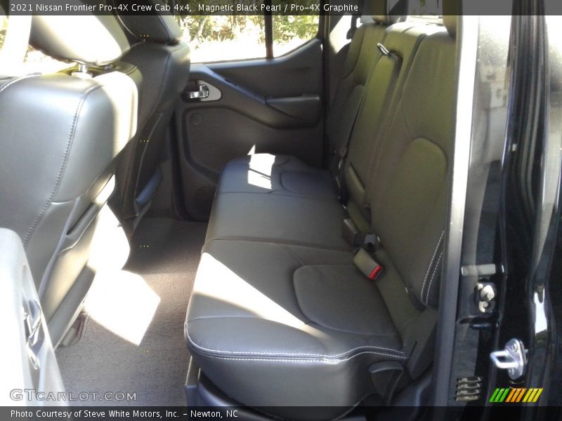 Rear Seat of 2021 Frontier Pro-4X Crew Cab 4x4