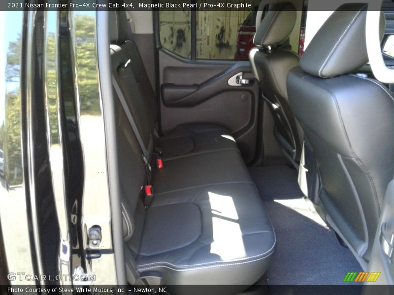 Rear Seat of 2021 Frontier Pro-4X Crew Cab 4x4