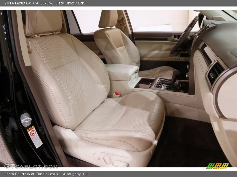 Front Seat of 2014 GX 460 Luxury