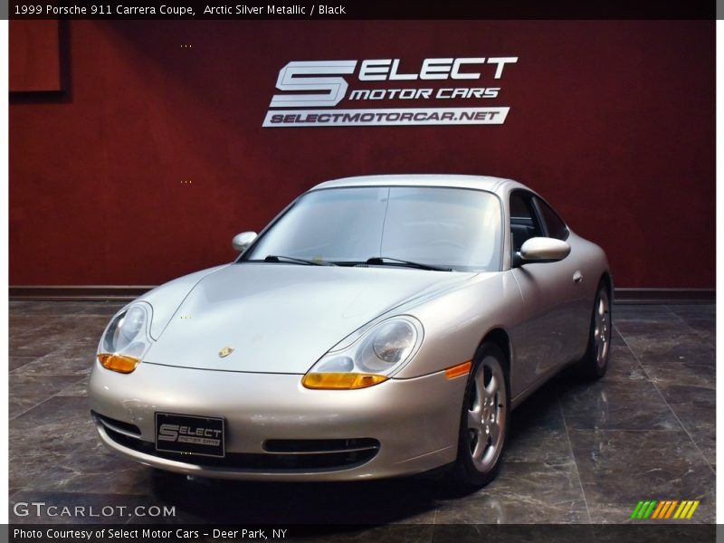 Arctic Silver Metallic / Black 1999 Porsche 911 Carrera Coupe