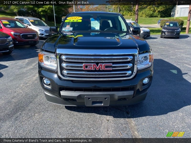 Onyx Black / Jet Black 2017 GMC Canyon SLE Crew Cab 4x4