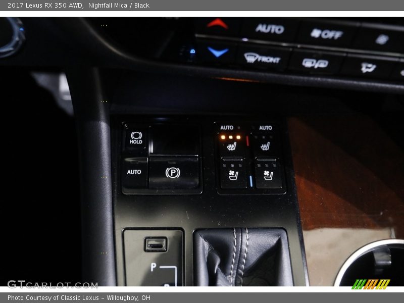 Nightfall Mica / Black 2017 Lexus RX 350 AWD