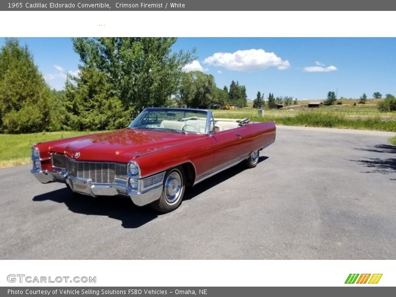  1965 Eldorado Convertible Crimson Firemist