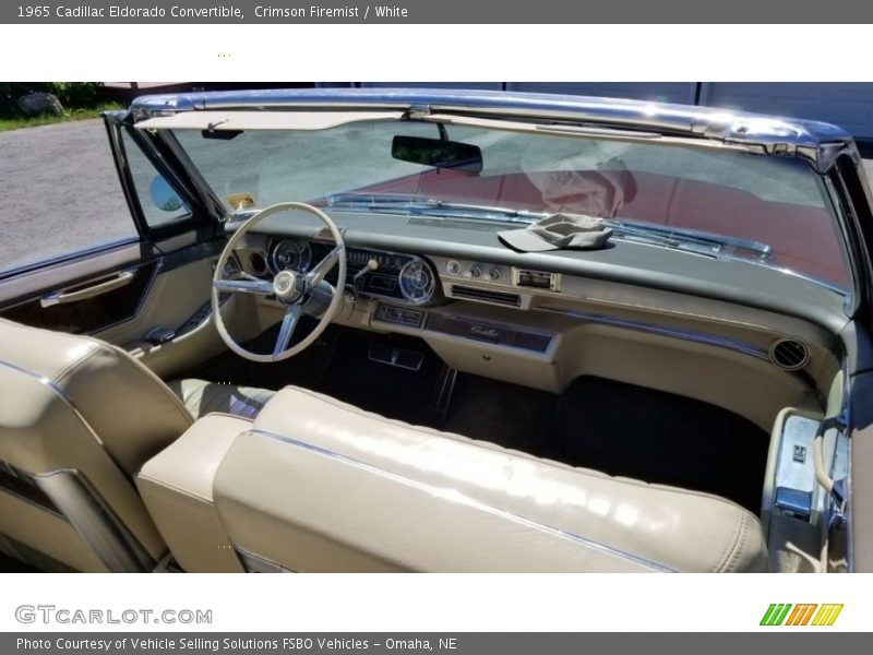  1965 Eldorado Convertible White Interior