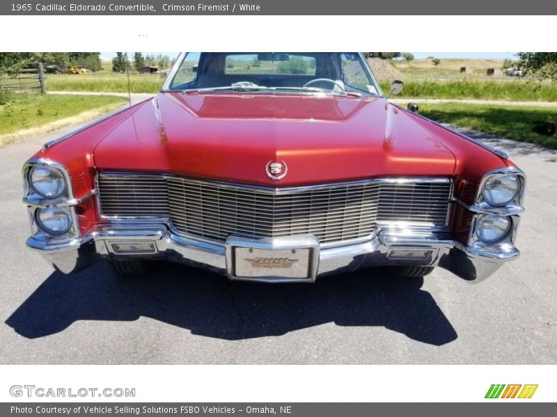  1965 Eldorado Convertible Crimson Firemist