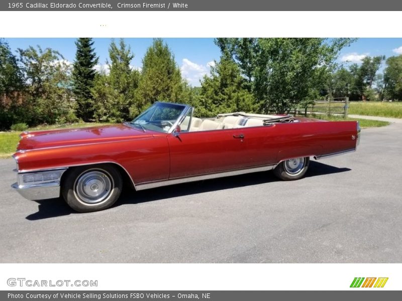  1965 Eldorado Convertible Crimson Firemist