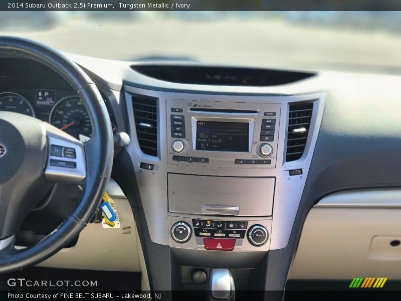 Tungsten Metallic / Ivory 2014 Subaru Outback 2.5i Premium