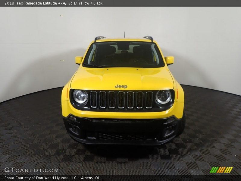 Solar Yellow / Black 2018 Jeep Renegade Latitude 4x4