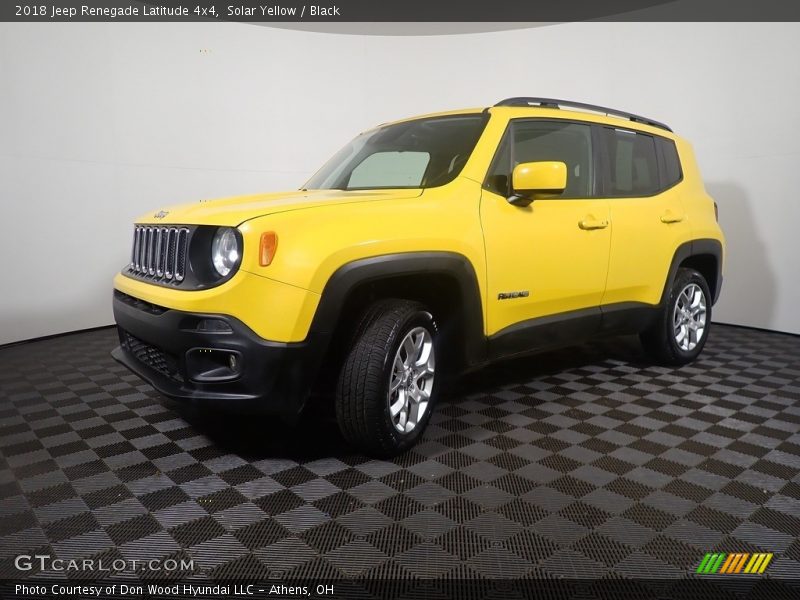 Solar Yellow / Black 2018 Jeep Renegade Latitude 4x4