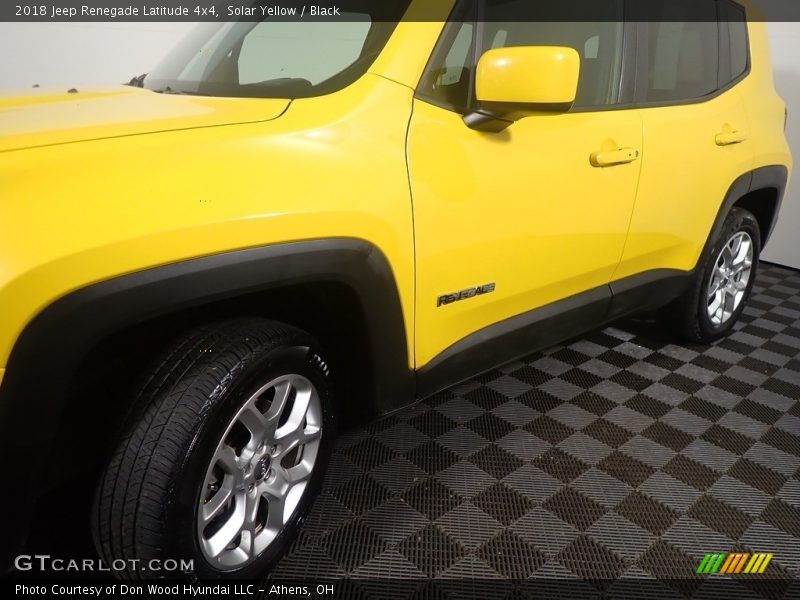 Solar Yellow / Black 2018 Jeep Renegade Latitude 4x4