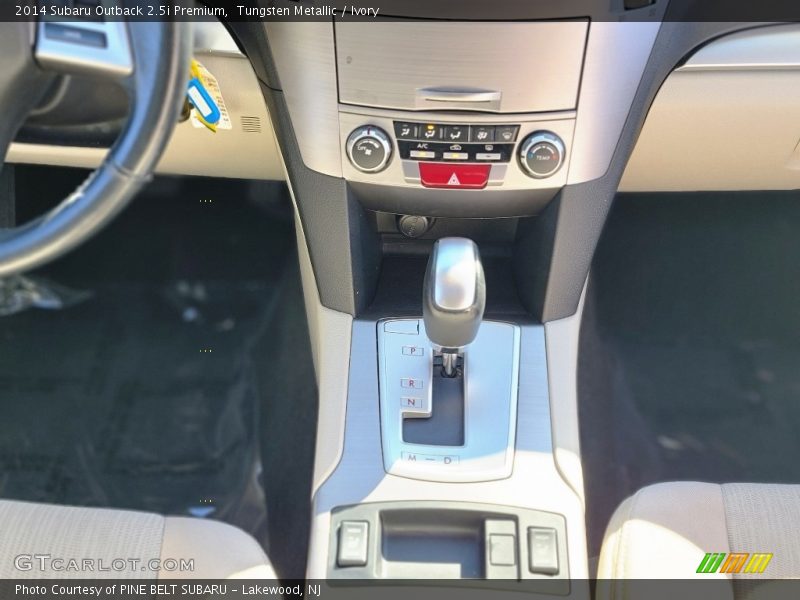 Tungsten Metallic / Ivory 2014 Subaru Outback 2.5i Premium