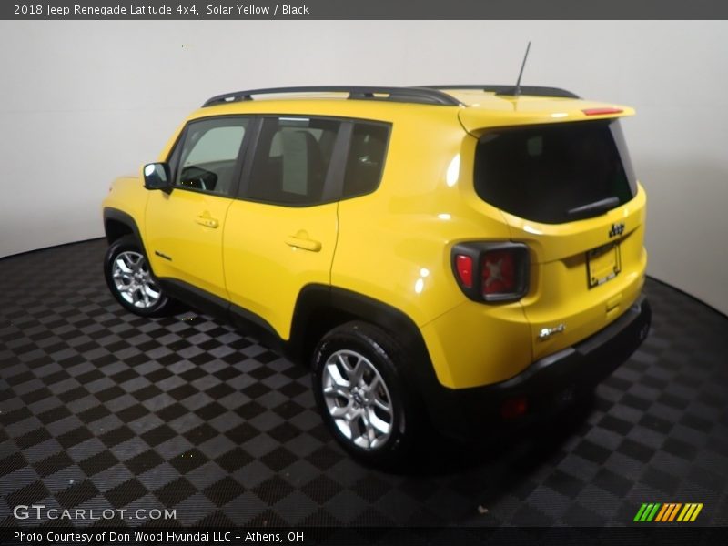 Solar Yellow / Black 2018 Jeep Renegade Latitude 4x4