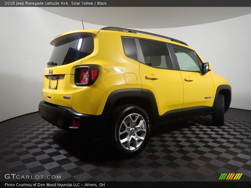 Solar Yellow / Black 2018 Jeep Renegade Latitude 4x4