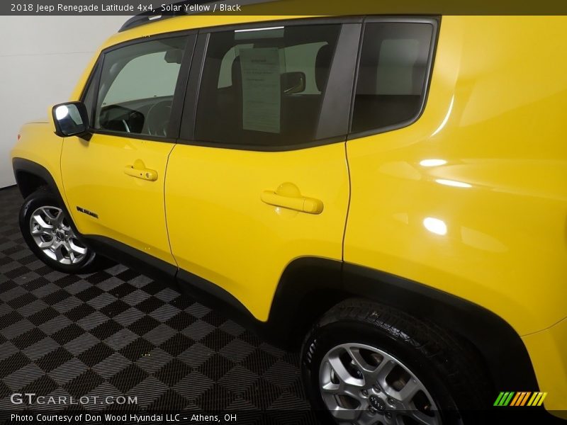 Solar Yellow / Black 2018 Jeep Renegade Latitude 4x4