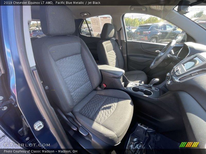 Pacific Blue Metallic / Jet Black 2019 Chevrolet Equinox LT AWD