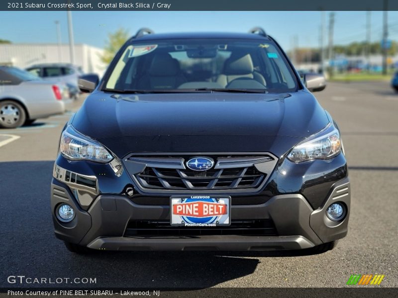 Crystal Black Silica / Gray 2021 Subaru Crosstrek Sport