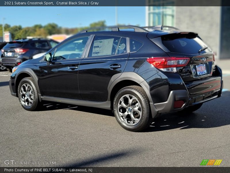 Crystal Black Silica / Gray 2021 Subaru Crosstrek Sport
