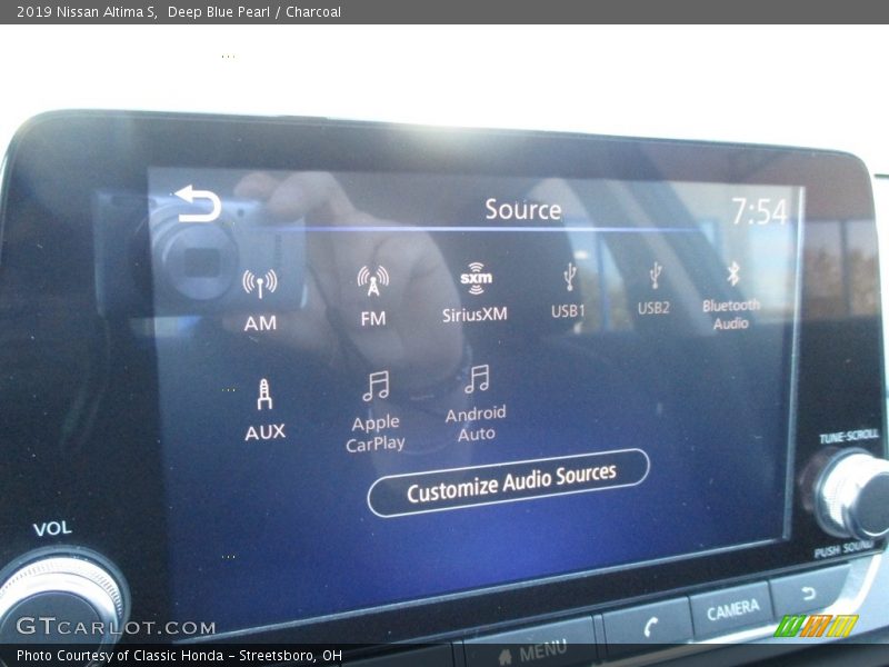 Deep Blue Pearl / Charcoal 2019 Nissan Altima S