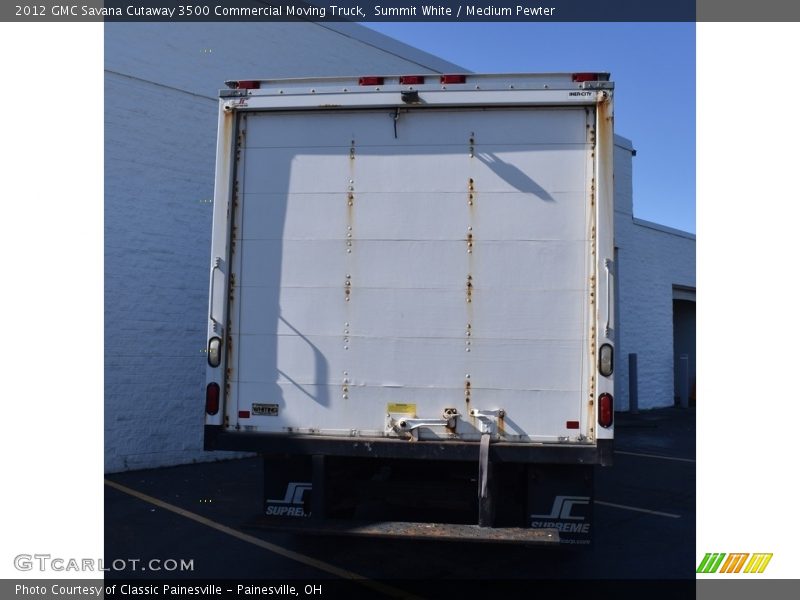 Summit White / Medium Pewter 2012 GMC Savana Cutaway 3500 Commercial Moving Truck