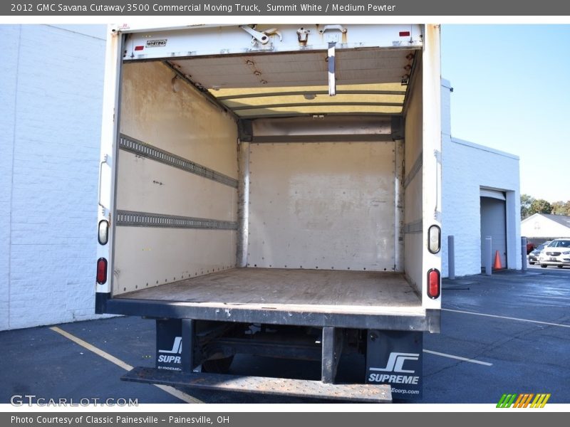 Summit White / Medium Pewter 2012 GMC Savana Cutaway 3500 Commercial Moving Truck