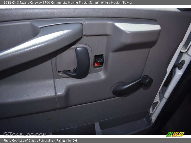 Summit White / Medium Pewter 2012 GMC Savana Cutaway 3500 Commercial Moving Truck