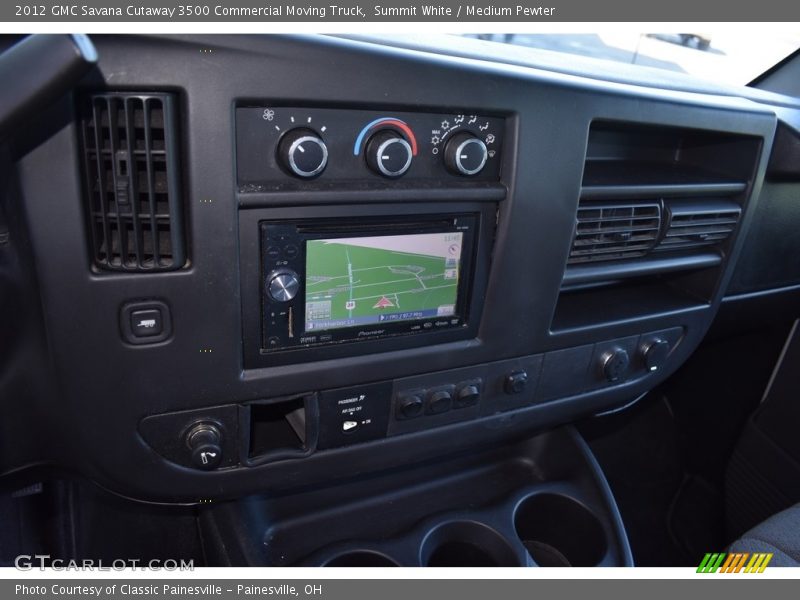 Summit White / Medium Pewter 2012 GMC Savana Cutaway 3500 Commercial Moving Truck