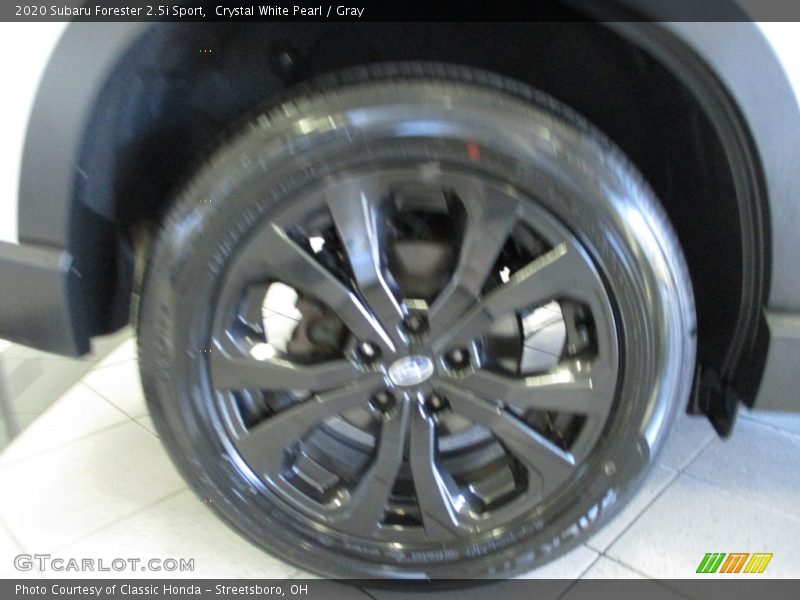 Crystal White Pearl / Gray 2020 Subaru Forester 2.5i Sport