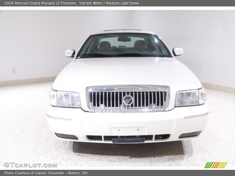 Vibrant White / Medium Light Stone 2006 Mercury Grand Marquis LS Premium