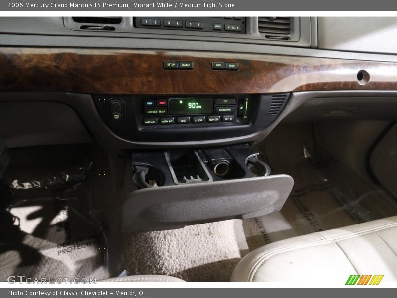 Vibrant White / Medium Light Stone 2006 Mercury Grand Marquis LS Premium