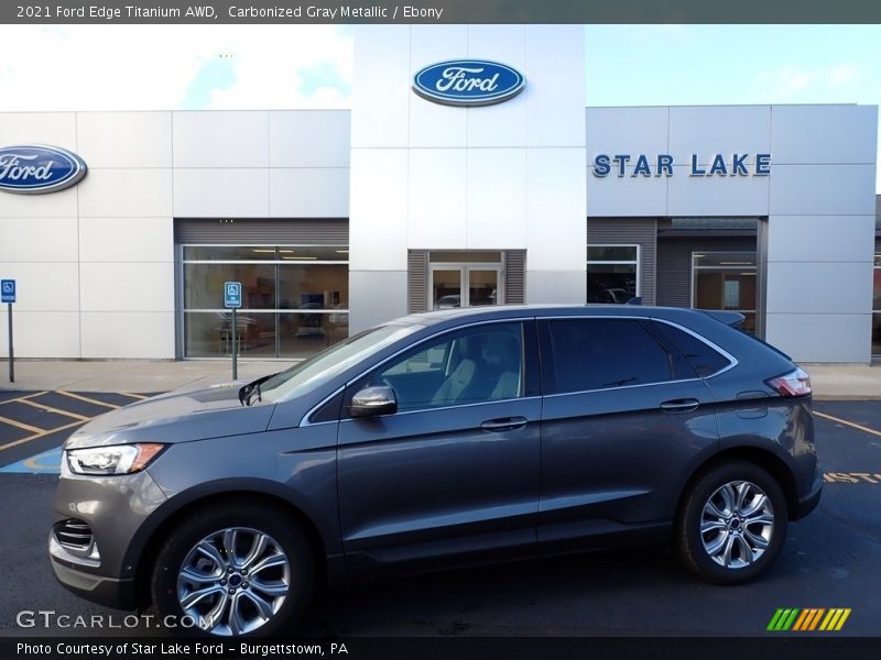 Carbonized Gray Metallic / Ebony 2021 Ford Edge Titanium AWD
