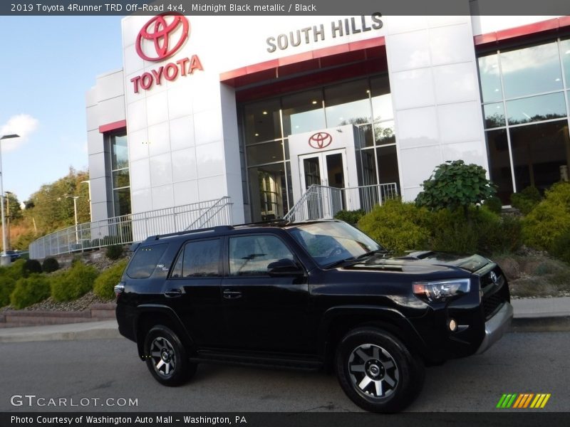 Midnight Black metallic / Black 2019 Toyota 4Runner TRD Off-Road 4x4