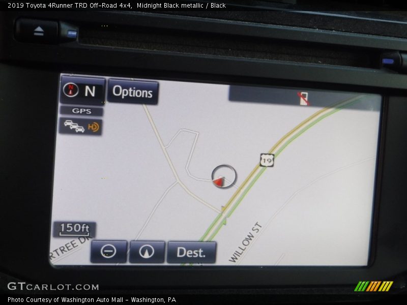Midnight Black metallic / Black 2019 Toyota 4Runner TRD Off-Road 4x4