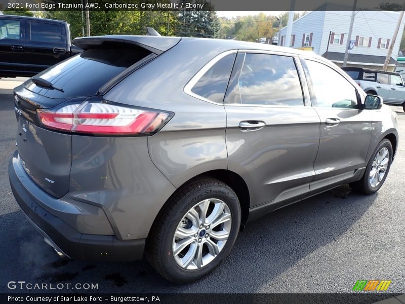 Carbonized Gray Metallic / Ebony 2021 Ford Edge Titanium AWD