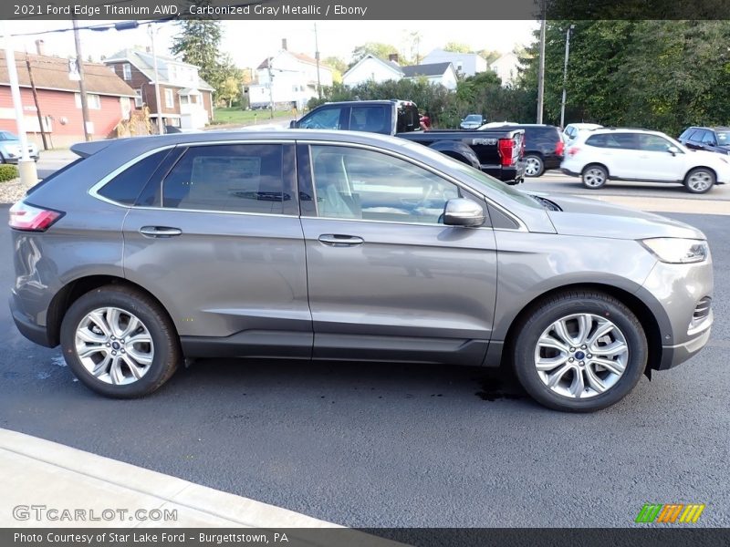 Carbonized Gray Metallic / Ebony 2021 Ford Edge Titanium AWD